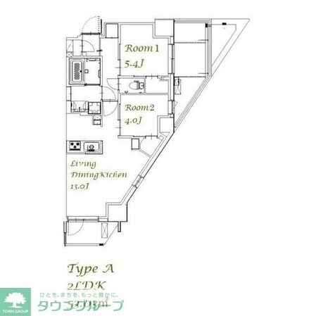 スプランディッド西日暮里の物件間取画像
